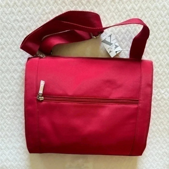 Maxx New York Red Nylon Bag Bnwt